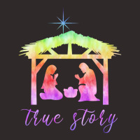 Mary Joseph And Baby Jesus Tie Dye Birth Nativity True Story Sweatshir Racerback Tank | Artistshot