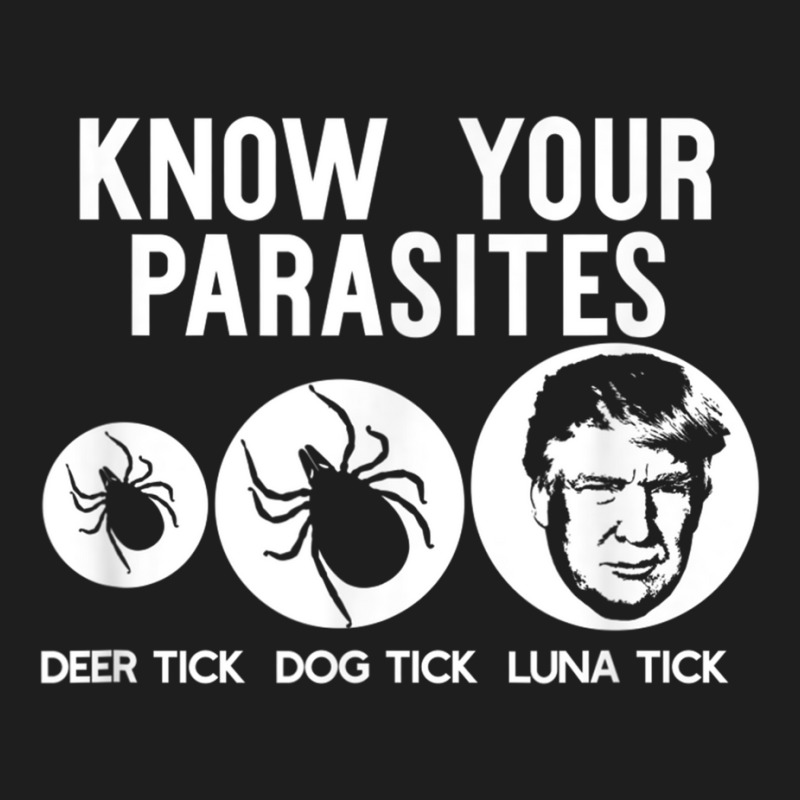 Know Your Parasites Antitrump Resist T  Funny Gift Classic T-shirt by SandraMarianela | Artistshot