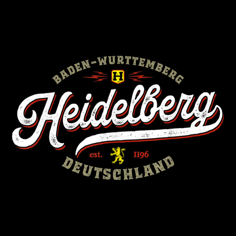 Heidelberg Germany Vintage Souvenir Travel Heidelberg Fleece Short | Artistshot