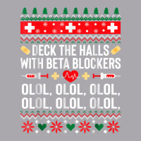 Christmas Nurse Funny Deck The Halls With Beta Blockers T Shirt Youth 3/4 Sleeve | Artistshot