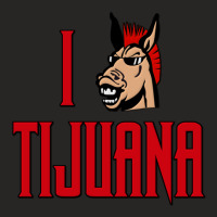 I Love Tijuana Donkey Show Ladies Fitted T-shirt | Artistshot