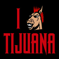 I Love Tijuana Donkey Show Women's V-neck T-shirt | Artistshot