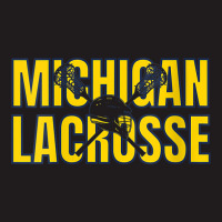 Womens Michigan Lacrosse Helmet Mi Lax The Wolverine State Gift V Neck Waist Apron | Artistshot