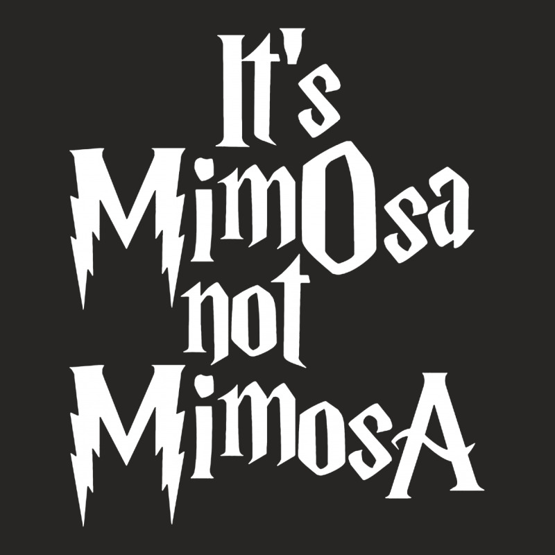 It's Mimosa Not Mimosa Ladies Fitted T-Shirt by kartikasari | Artistshot