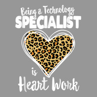 Being A Technology Specialist Is Heart Work, Teacher Leopard T Shirt Women's V-neck T-shirt | Artistshot