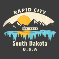 Rapid City South Dakota Souvenir Mountain Sunset River Tank Top Men's Polo Shirt | Artistshot