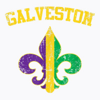 Galveston Texas Mardi Gras Fleur De Lis Symbol T Shirt T-shirt | Artistshot