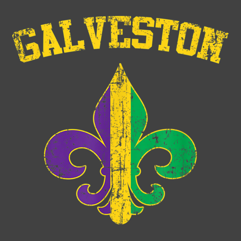 Galveston Texas Mardi Gras Fleur De Lis Symbol T Shirt Vintage T-Shirt by cm-arts | Artistshot