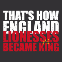 Thats How England Lionesses Became King - Distressed Vintage Hoodie | Artistshot