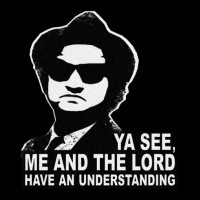 Jake Blues (john Belushi) - Me And The Lord Have An Understanding V-neck Tee | Artistshot