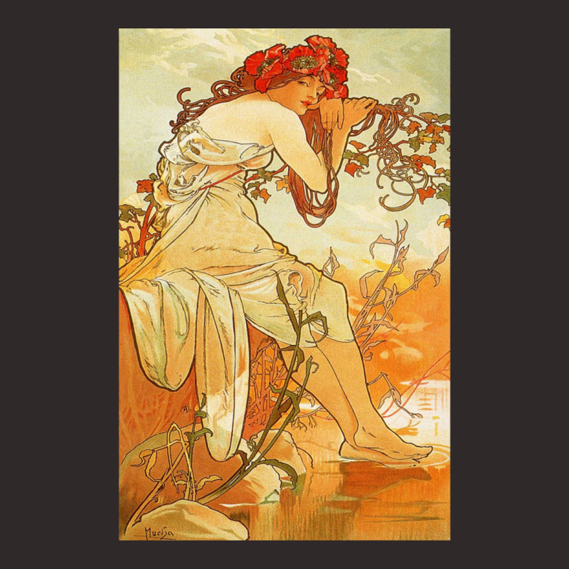 Alphonse Mucha   Art Racerback Tank by cm-arts | Artistshot