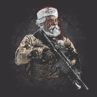 Soldier Santa Vintage Hoodie | Artistshot