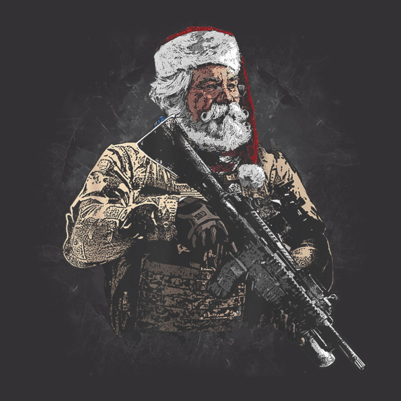 Soldier Santa Vintage Hoodie | Artistshot