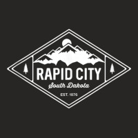 Rapid City South Dakota Mountain Outdoors Nature Tank Top Ladies Fitted T-shirt | Artistshot