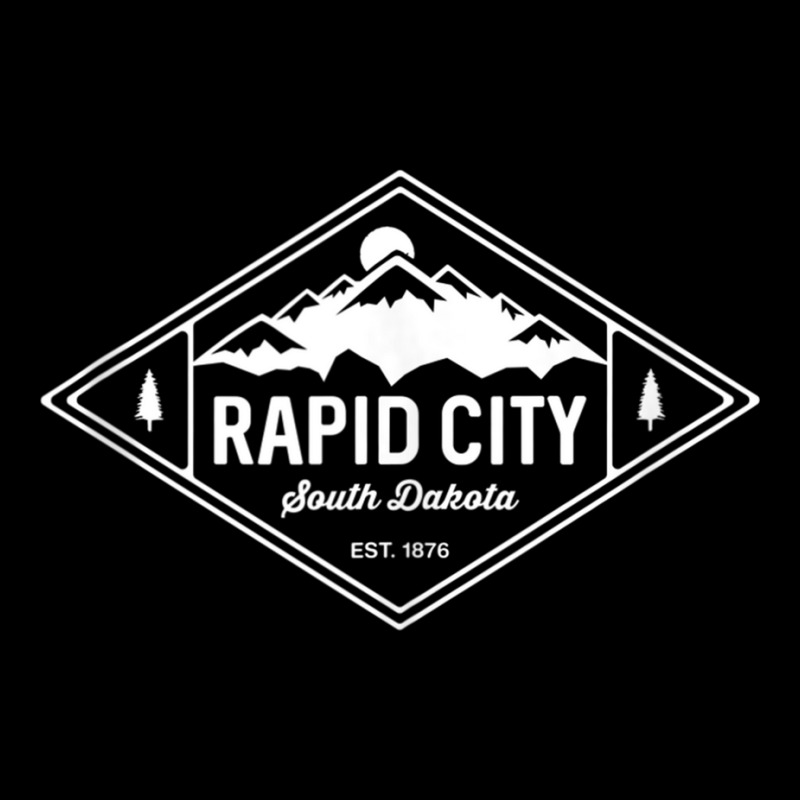 Rapid City South Dakota Mountain Outdoors Nature Tank Top Cropped Hoodie by cm-arts | Artistshot