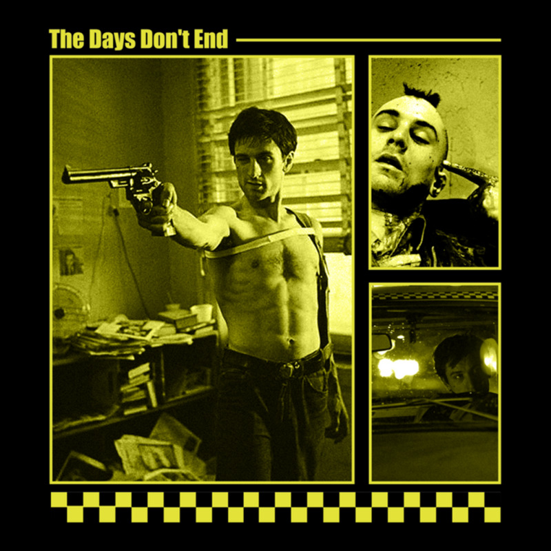 Taxi Driver -the Days Dont End. Cropped Hoodie by cm-arts | Artistshot