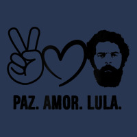 Paz Amor Peace Love Lula 2022 President Of Brazil Vintage T Shirt Men Denim Jacket | Artistshot