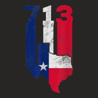 Houston City In Texas The Lone Star State For 713 T Shirt Ladies Fitted T-shirt | Artistshot