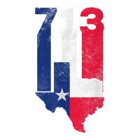 Houston City In Texas The Lone Star State For 713 T Shirt Crop Top | Artistshot