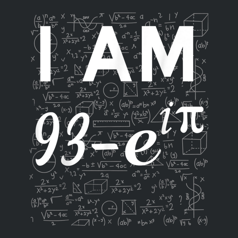 94th Birthday 94 Years Old Math Geek Euler Identity T Shirt Crewneck Sweatshirt | Artistshot