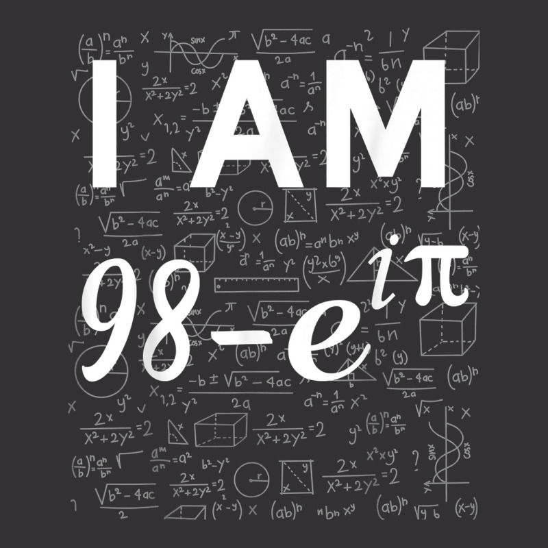 99th Birthday 99 Years Old Math Geek Euler Identity T Shirt Vintage Hoodie | Artistshot