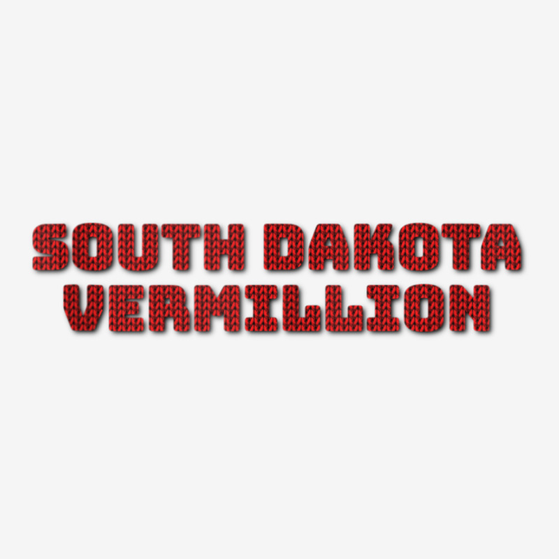 Knitting Style South Dakota Vermillion Unique Tee Best Gift Tank Top Adjustable Cap by cm-arts | Artistshot