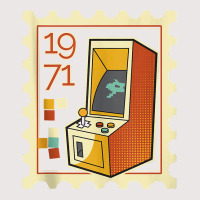 Postage Stamp With Computer Game Slot Machine 1971 Tank Top Pocket T-shirt | Artistshot