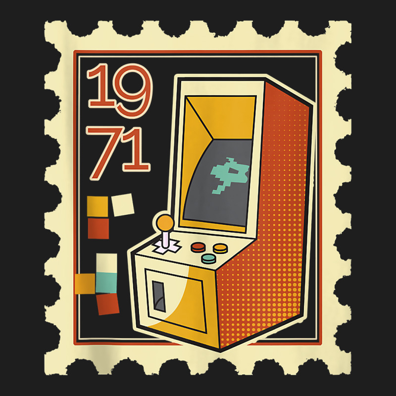 Postage Stamp With Computer Game Slot Machine 1971 Tank Top Classic T-shirt | Artistshot