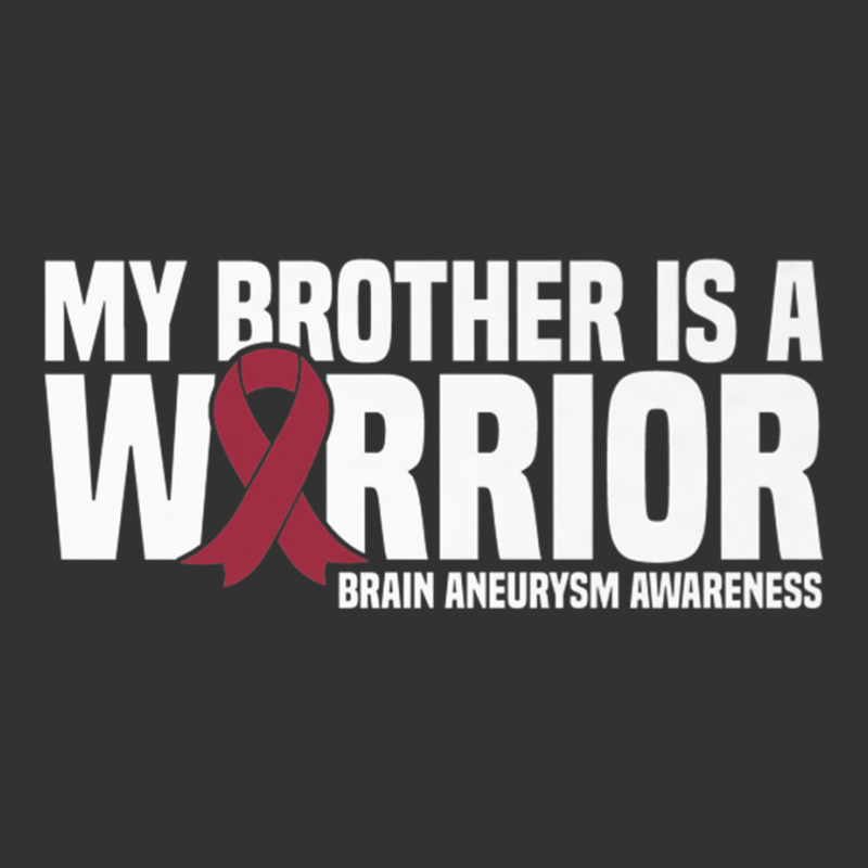 My Brother Is A Warrior Brain Aneurysm Awareness Premium T Shirt Baby Bodysuit by cm-arts | Artistshot