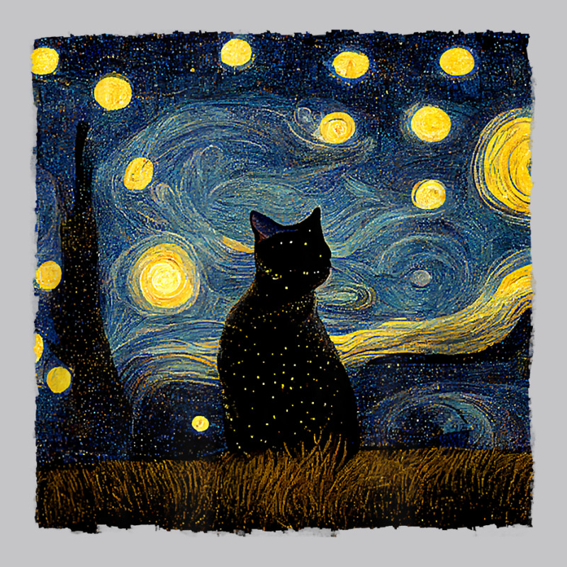 Cats Starry Night Painterly Aesthetic T Shirt Baby Bodysuit by cm-arts | Artistshot