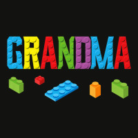 Grandma Master Builder Building Bricks Blocks Family Set Premium T Shi Scorecard Crop Tee | Artistshot