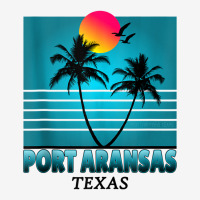 Port Aransas Texas Summer Tee Tank Top Crew Socks | Artistshot