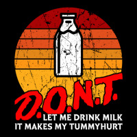 Dont Let Me Drink Milk It Makes My Tummy Hurt Vintage Men's Long Sleeve Pajama Set | Artistshot