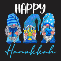 Happy Hanukkah Gnomes Menorah Dreidel Jewish Holiday T Shirt T-shirt | Artistshot