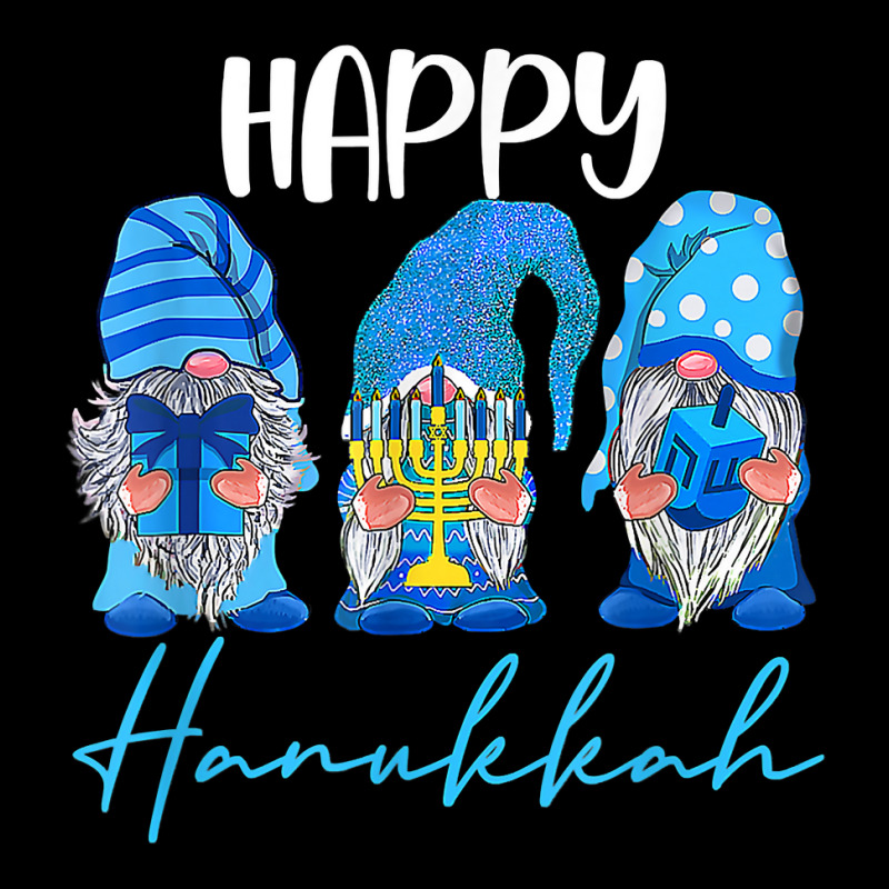 Happy Hanukkah Gnomes Menorah Dreidel Jewish Holiday T Shirt V-neck Tee | Artistshot