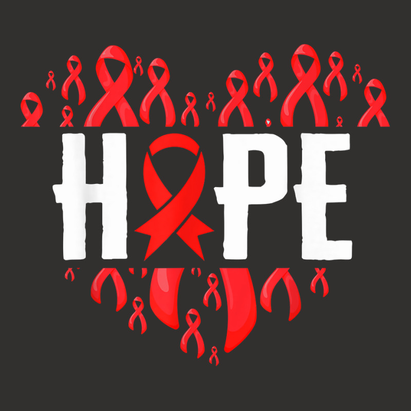 Hiv Aids Awareness Month Hope Ribbon Red World Aids Day T Shirt Champion Hoodie by cm-arts | Artistshot