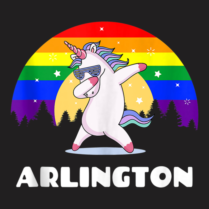 Arlington Texas   Lgbtq Gay Pride Rainbow Tank Top T-Shirt by cm-arts | Artistshot