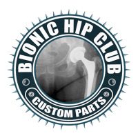 Bionic Hip Club Custom Parts   Hip Replacement Surgery Premium T Shirt Crewneck Sweatshirt | Artistshot