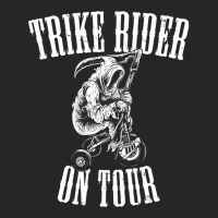 Trike Rider On Tour Ladies Fitted T-shirt | Artistshot