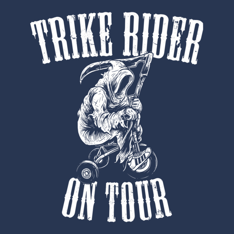 Trike Rider On Tour Ladies Denim Jacket by cm-arts | Artistshot