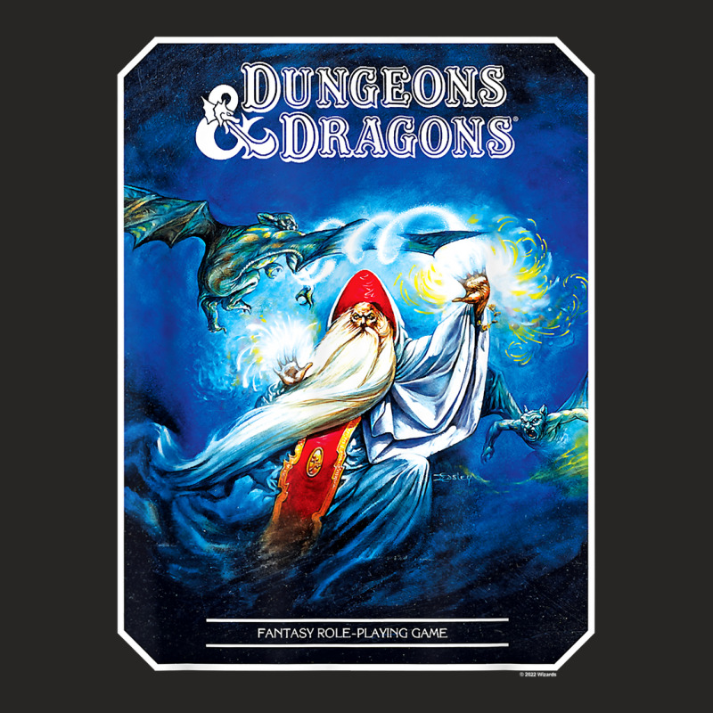 Dungeons & Dragons Vintage Advanced Player's Handbook T Shirt Ladies Fitted T-Shirt by cm-arts | Artistshot