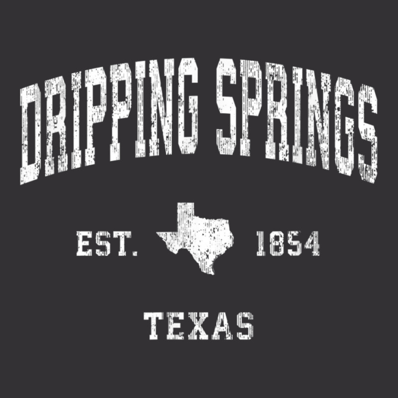 Dripping Springs Texas Tx Vintage Athletic Sports Design T Shirt Vintage Hoodie | Artistshot