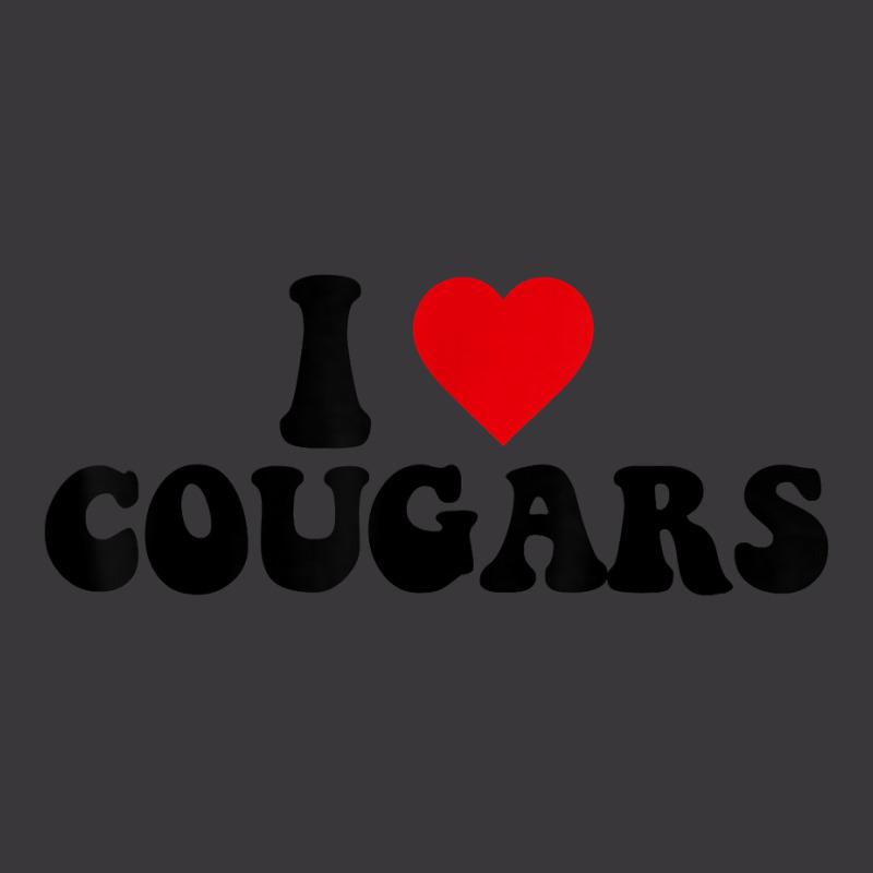 I Love Cougars T Shirt Ladies Curvy T-Shirt by cm-arts | Artistshot