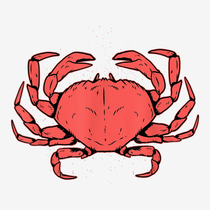 Crab Crustacean T Shirt Metal Print Square | Artistshot