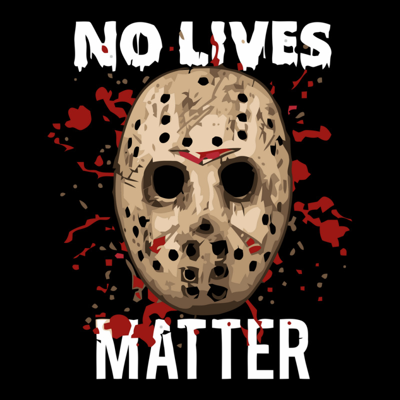 No Lives Matter 'jason Mask Horror Halloween Men's 3/4 Sleeve Pajama Set by cm-arts | Artistshot