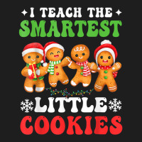 I Teach The Smartest Cookies Gingerbread Christmas Groovy T Shirt Classic T-shirt | Artistshot