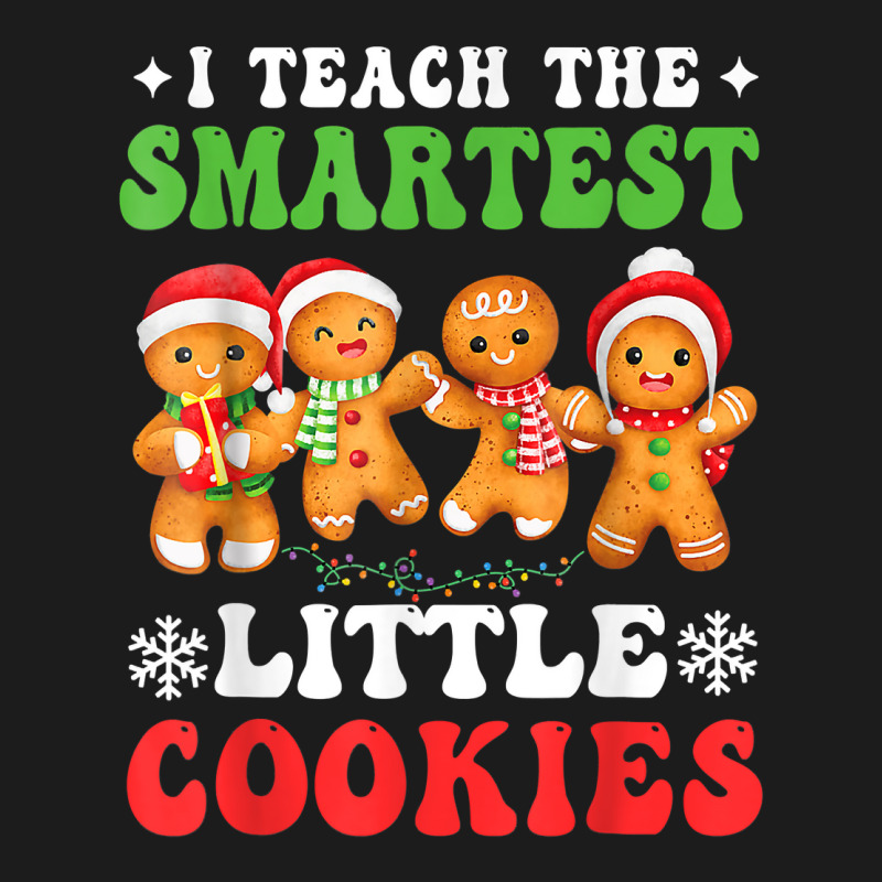 I Teach The Smartest Cookies Gingerbread Christmas Groovy T Shirt Hoodie & Jogger Set | Artistshot