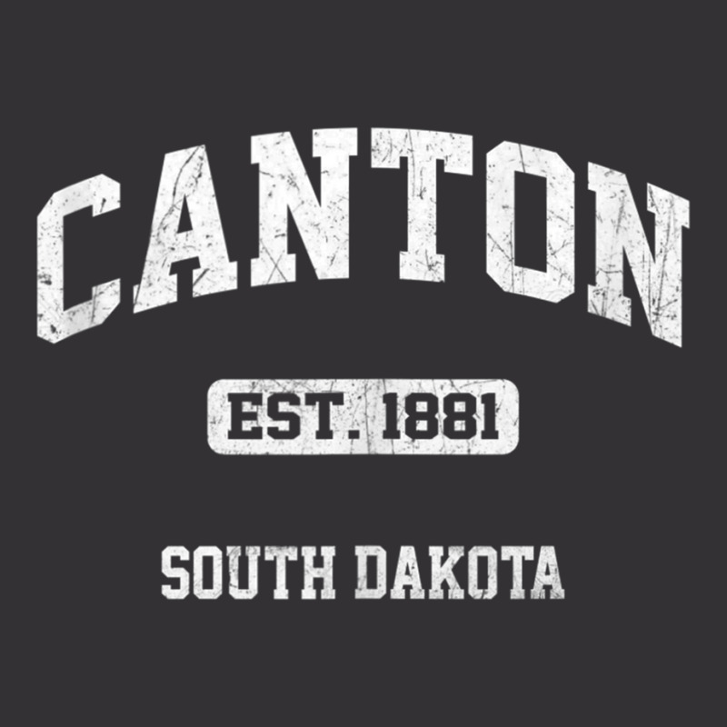 Canton South Dakota Sd Vintage State Athletic Style Tank Top Vintage Short | Artistshot