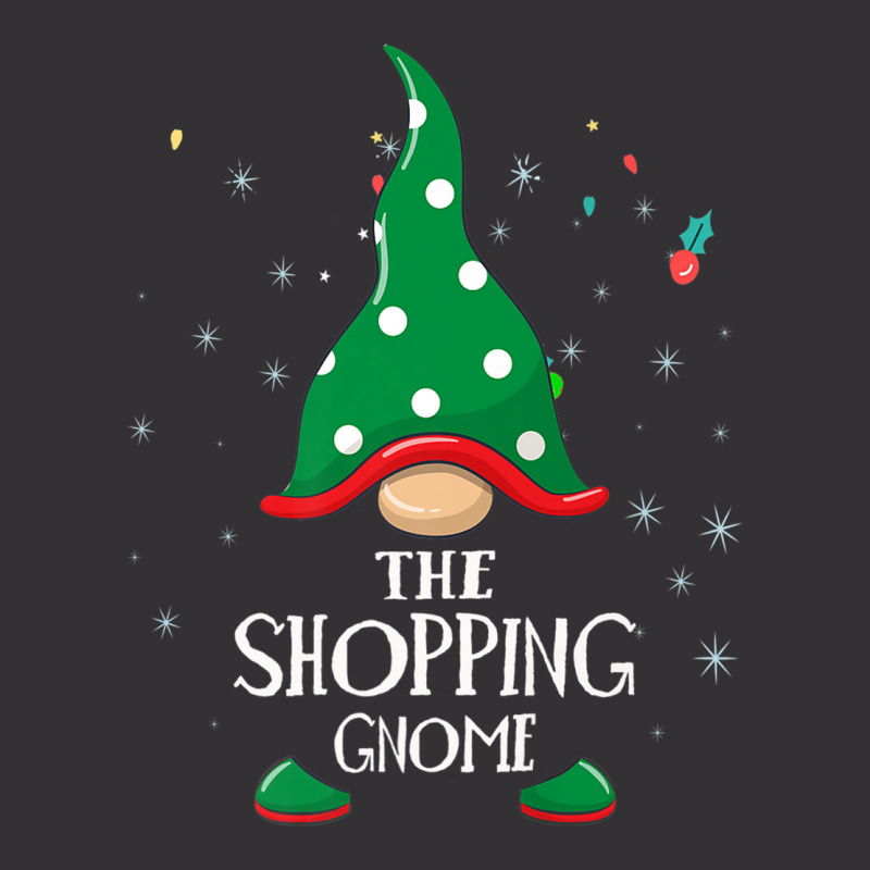 Funny Shopping Gnome Group Matching Family Costume Christmas Premium T Vintage Hoodie And Short Set | Artistshot