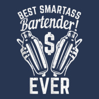 Best Smartass Bartender! Ever Tank Top Men Denim Jacket | Artistshot